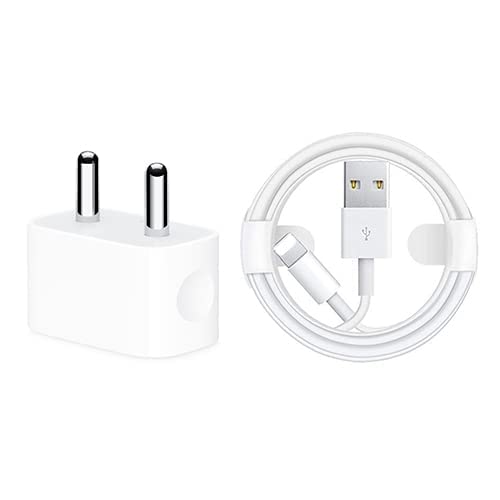 SG 5W Lightning Power Adapter for All iPhone, iPad & AirPods (Adapter + Cable)