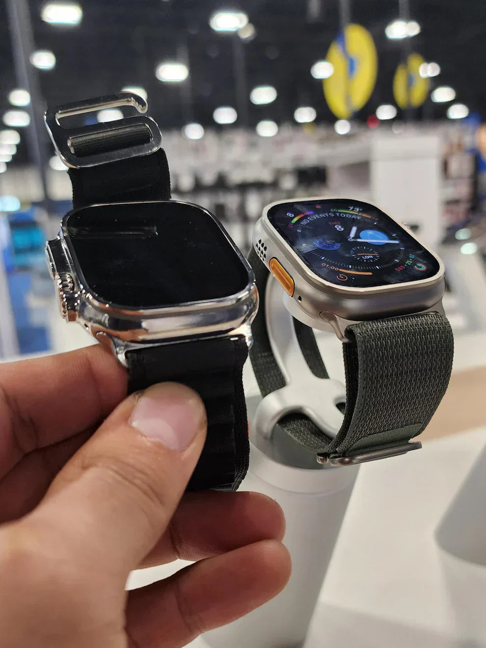 SG Premium i-Watch Ultra SERIES 8 | 49mm | Infinity full Display | Compatible with IOS & Android